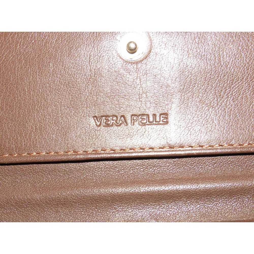 Vintage Gino Velentini Vera Pelle Brown Leather T… - image 9