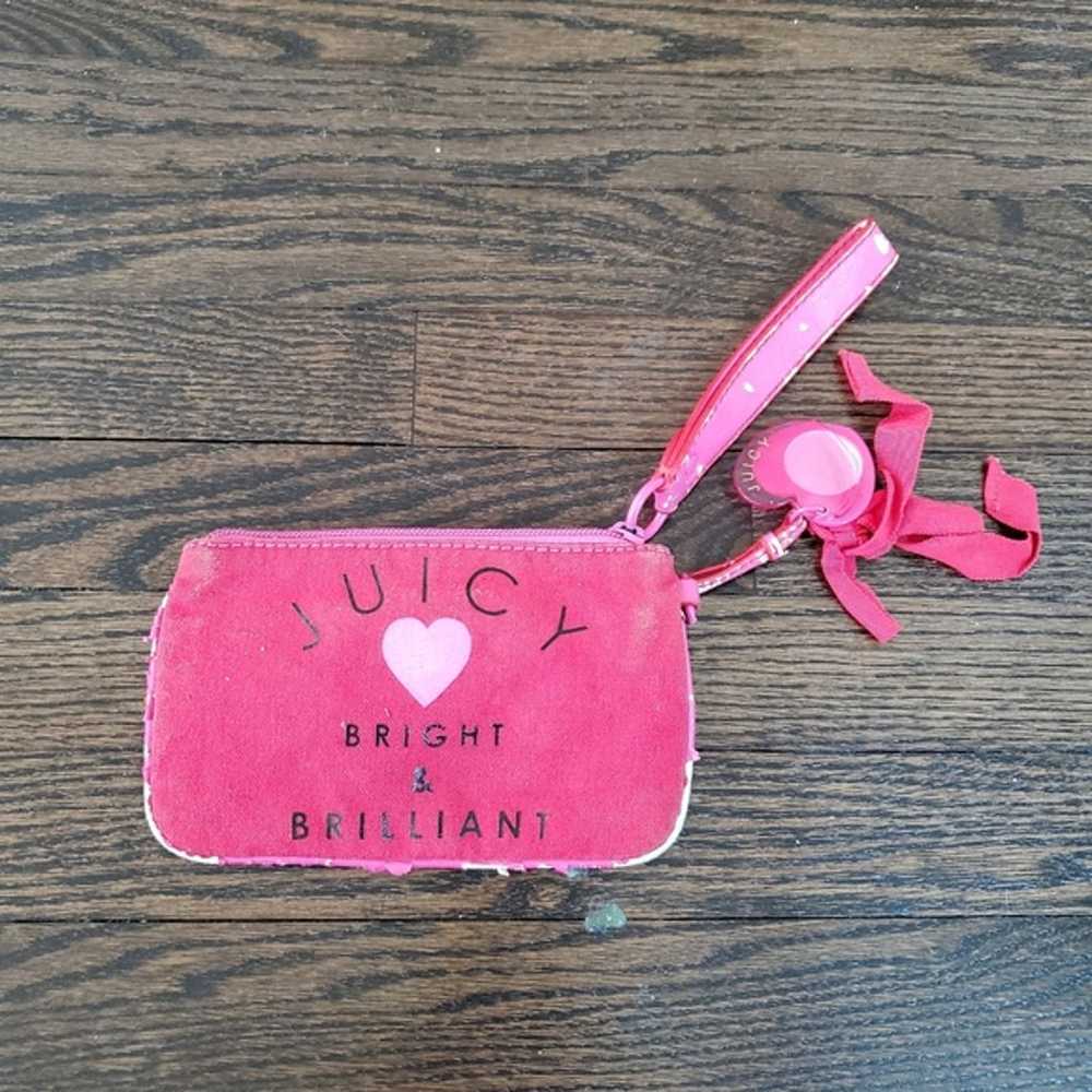 VINTAGE Juicy Couture Pink Wristlet - image 2