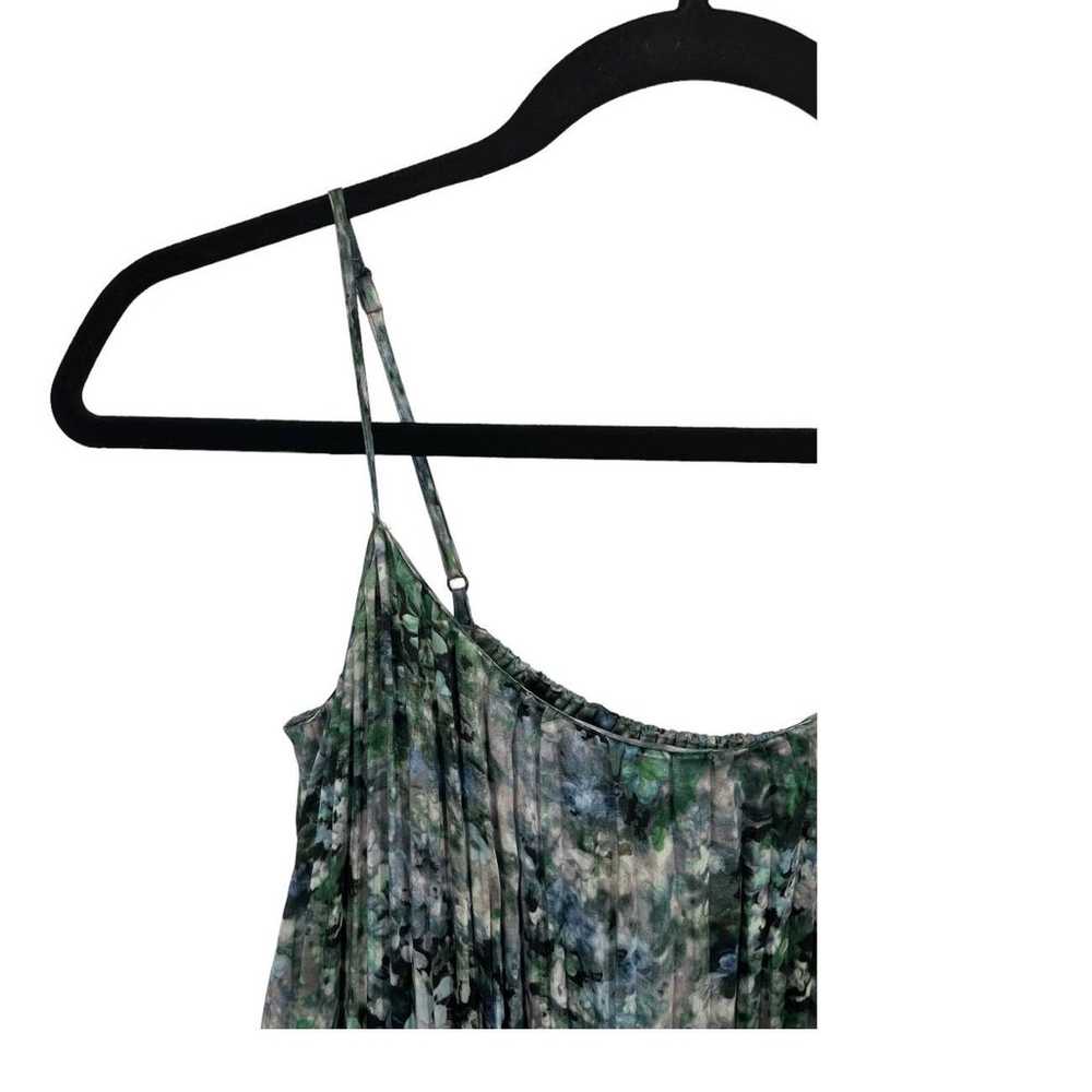 Vince Dress Painted floral camisole green size Sm… - image 2