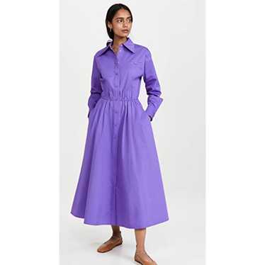 Tory Burch Purple Luxury Pointed Collar Eleanor C… - image 1