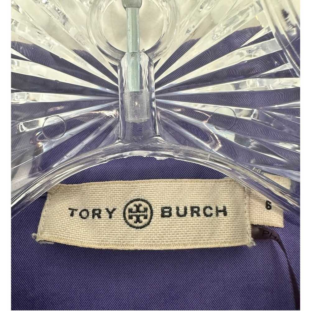 Tory Burch Purple Luxury Pointed Collar Eleanor C… - image 3