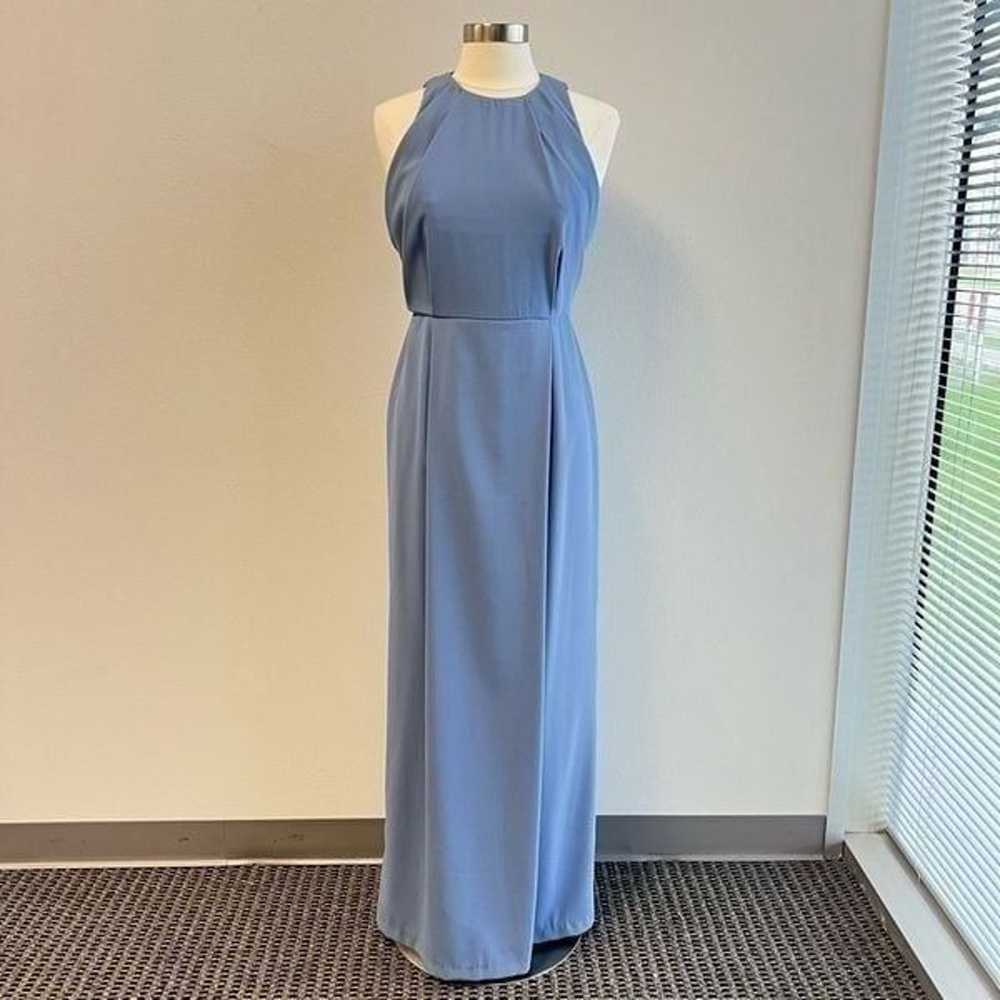 Lela Rose Bridesmaid Womens 6 Larkspur Blue Maxi … - image 2