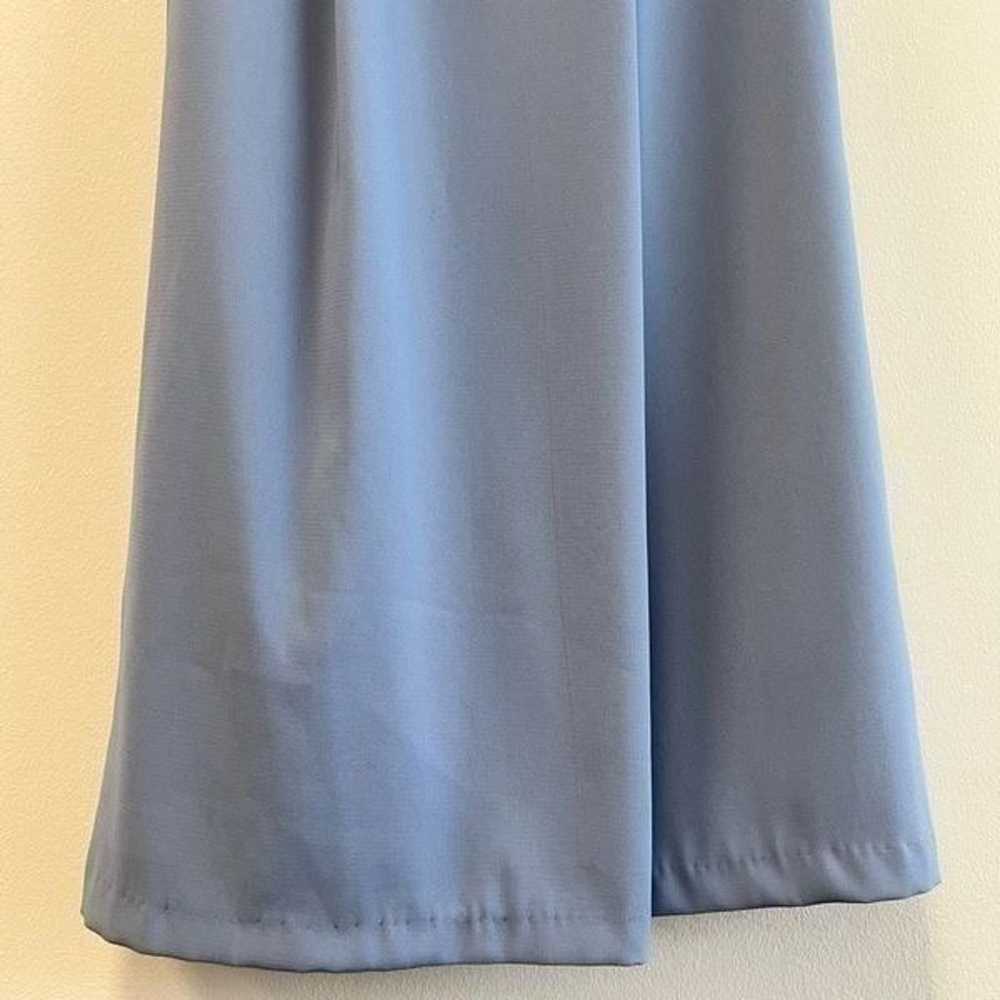 Lela Rose Bridesmaid Womens 6 Larkspur Blue Maxi … - image 4