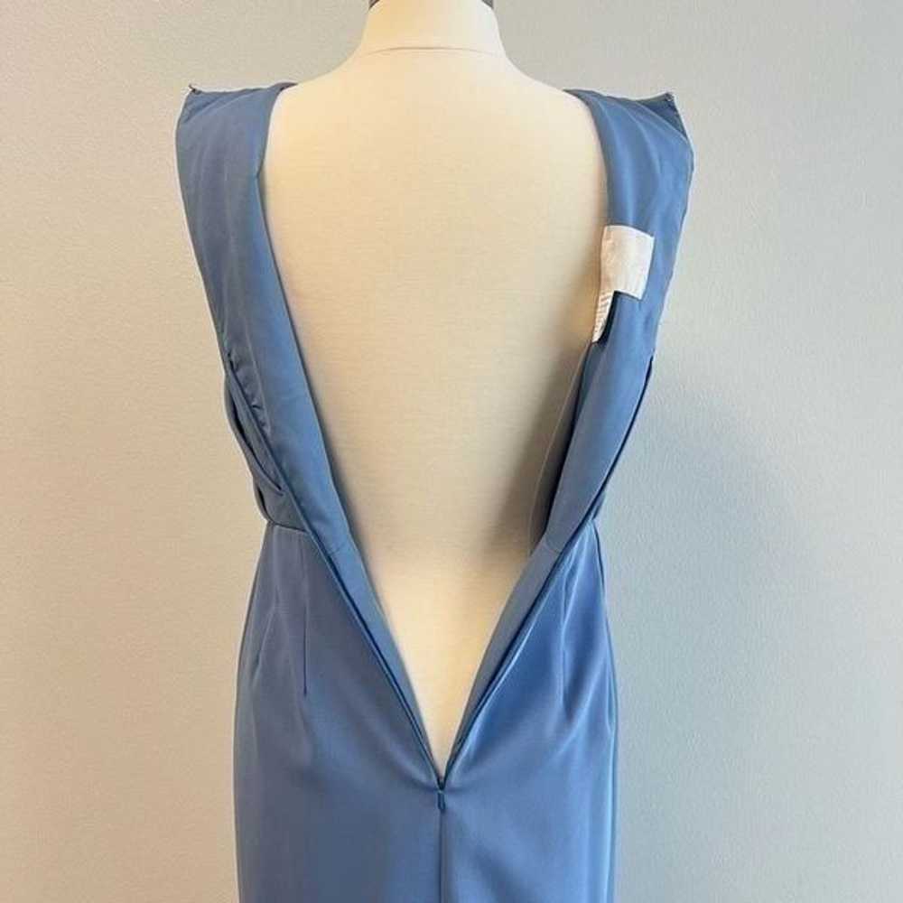 Lela Rose Bridesmaid Womens 6 Larkspur Blue Maxi … - image 7