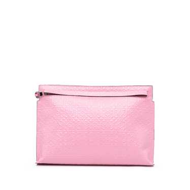 Loewe LOEWE Embossed Anagram Repeat T Clutch - image 1