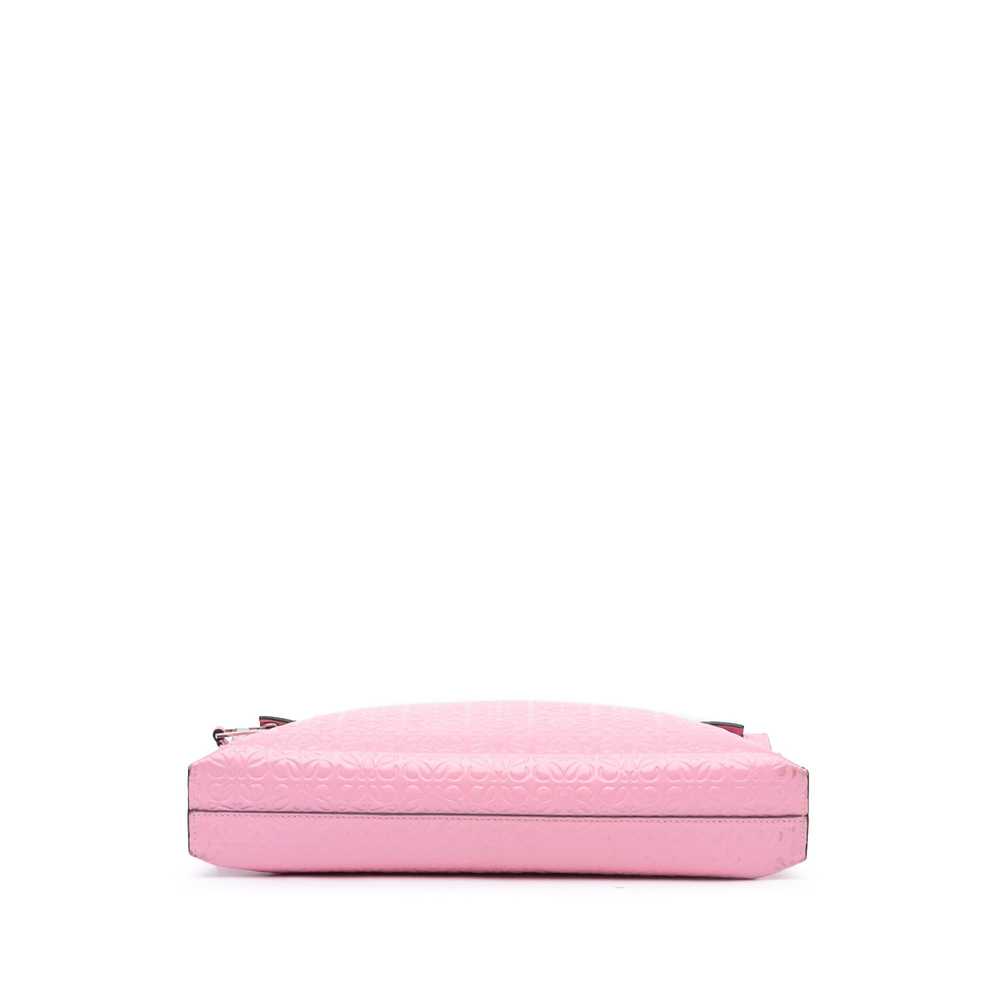 Loewe LOEWE Embossed Anagram Repeat T Clutch - image 3