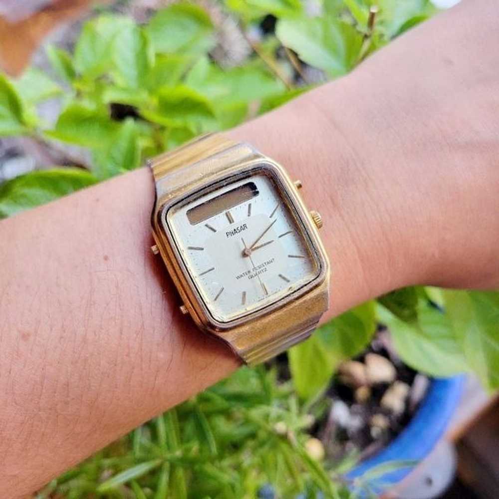 Vintage Phasar Quartz Classic Gold Womens Womans … - image 1