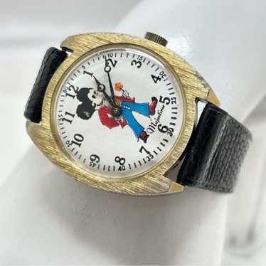 Majestine, Vintage Mickey Mouse Watch, Unisex, Mec