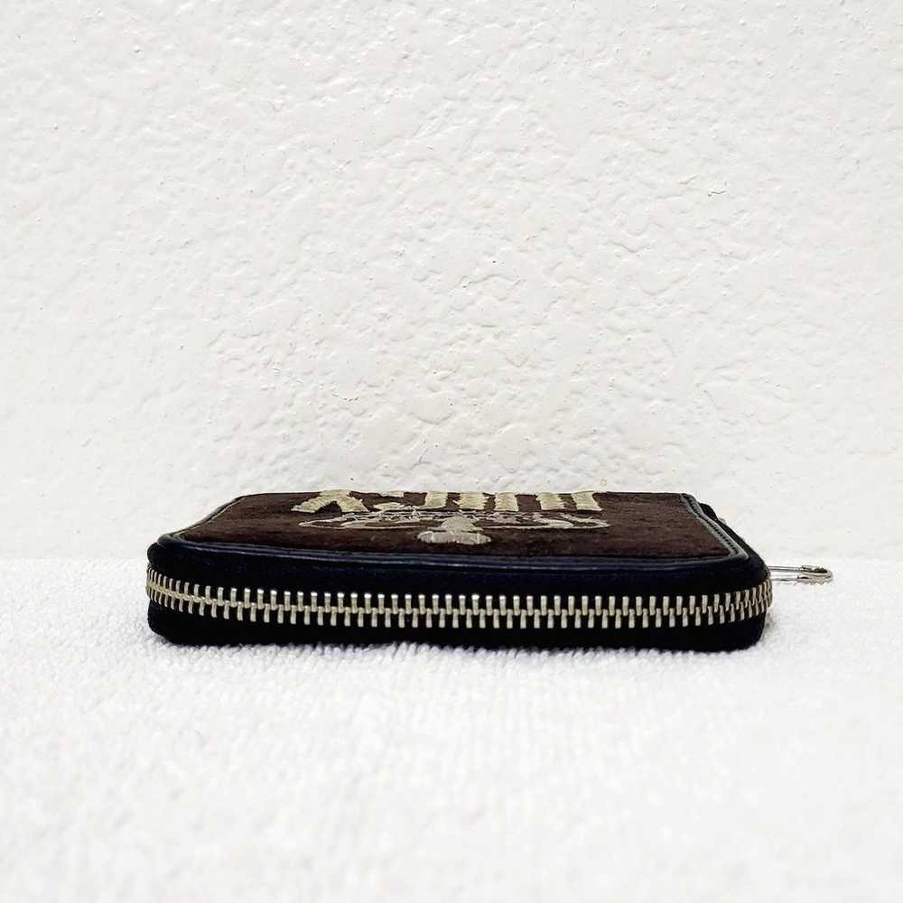 Juicy Couture Brown Velour Zip Around Wallet Vint… - image 5