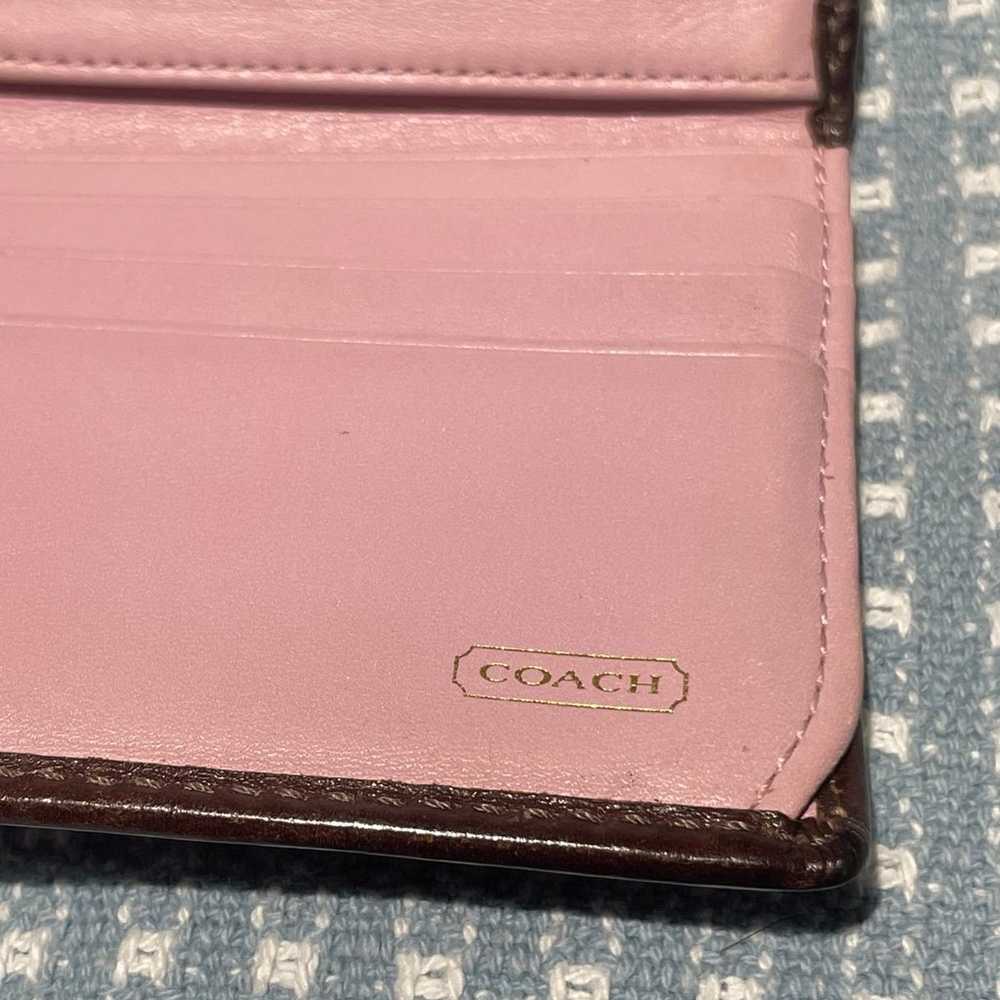 Coach Canvas Large Wallet - image 6