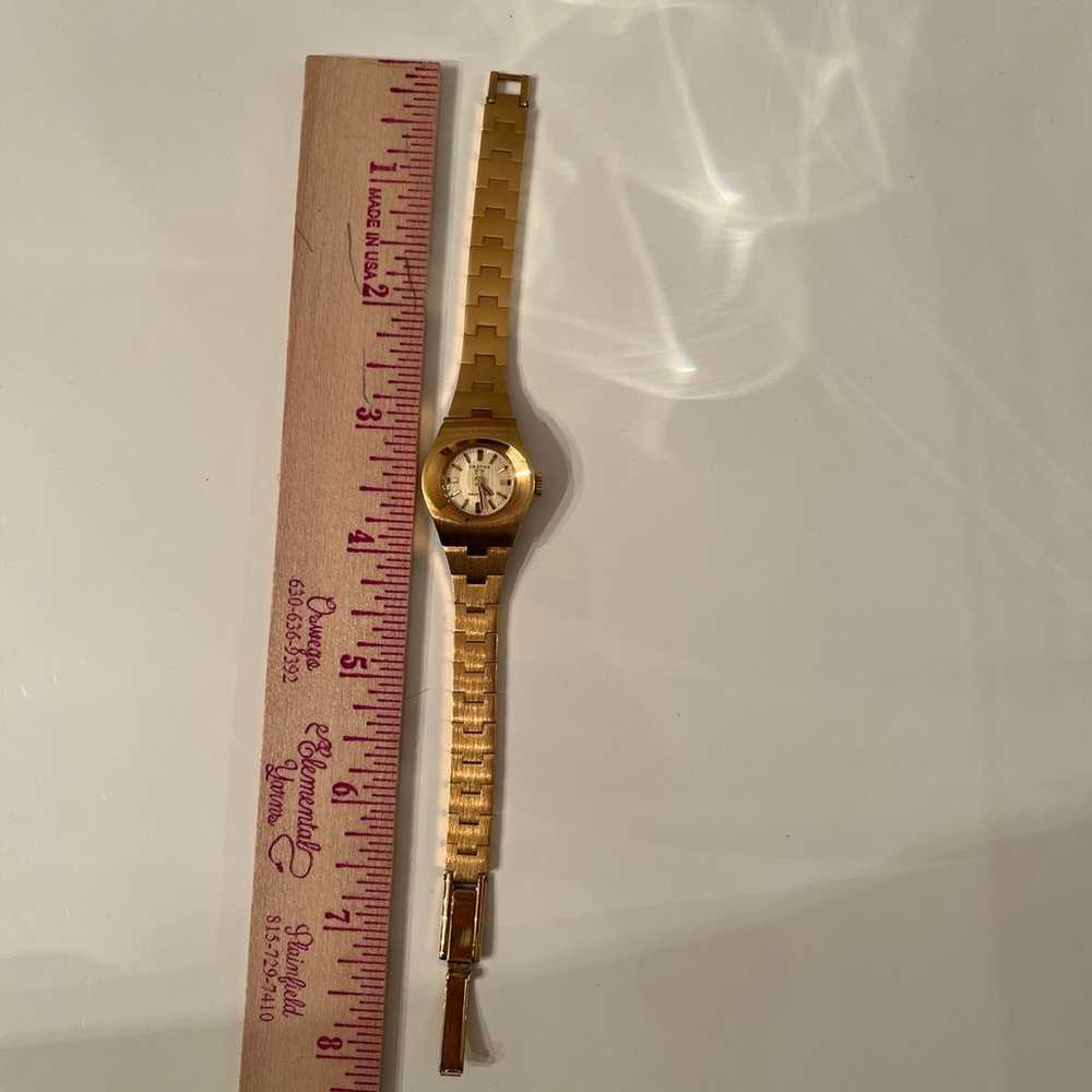 Vintage Croton Ladies Gold Watch - image 3