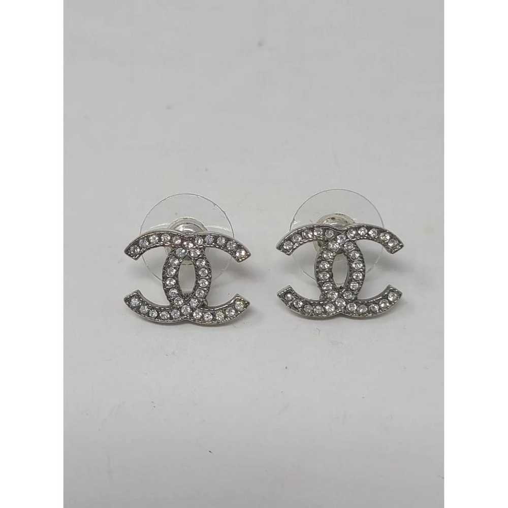 Chanel Crystal earrings - image 4