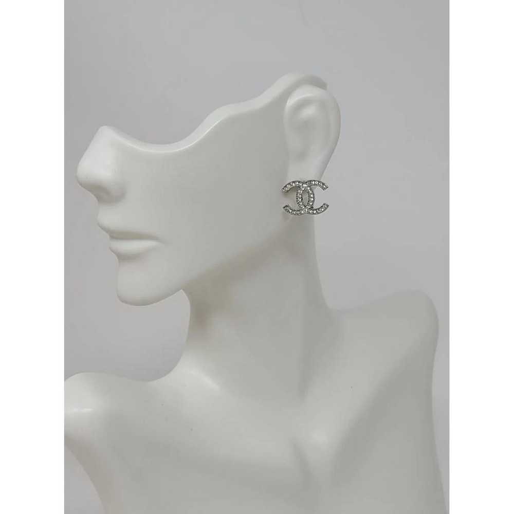 Chanel Crystal earrings - image 7