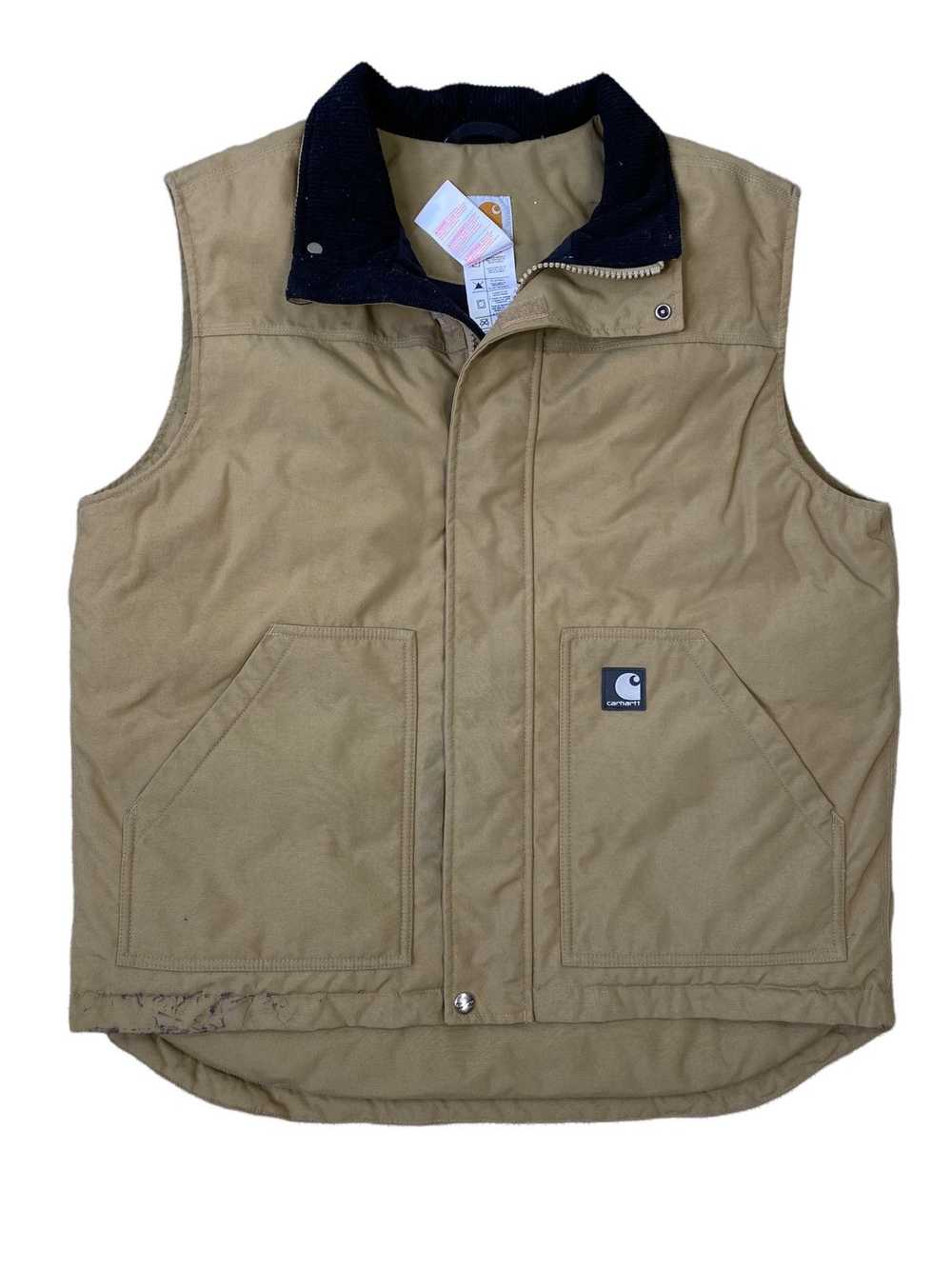 Carhartt × Streetwear Carhartt padded work vest V… - image 1