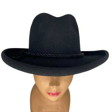 TINATOO Bollman Hat Co. Felted Black woll