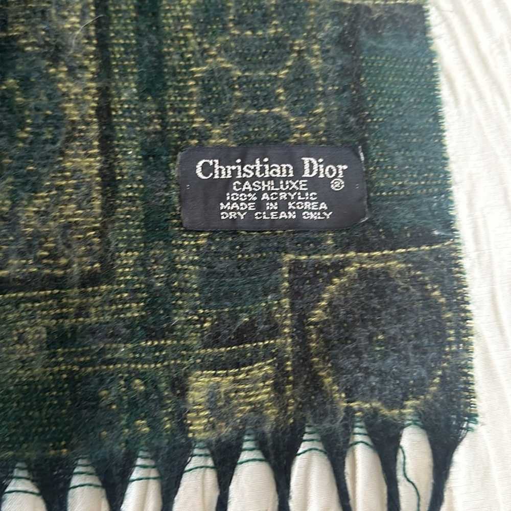 Vintage Cashluxe Christian Dior Scarf - image 4