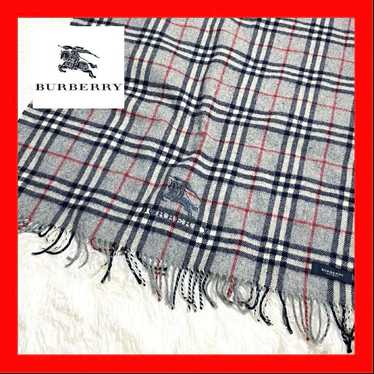 【Large】Burberry stole, muffler, knee blanket, che… - image 1