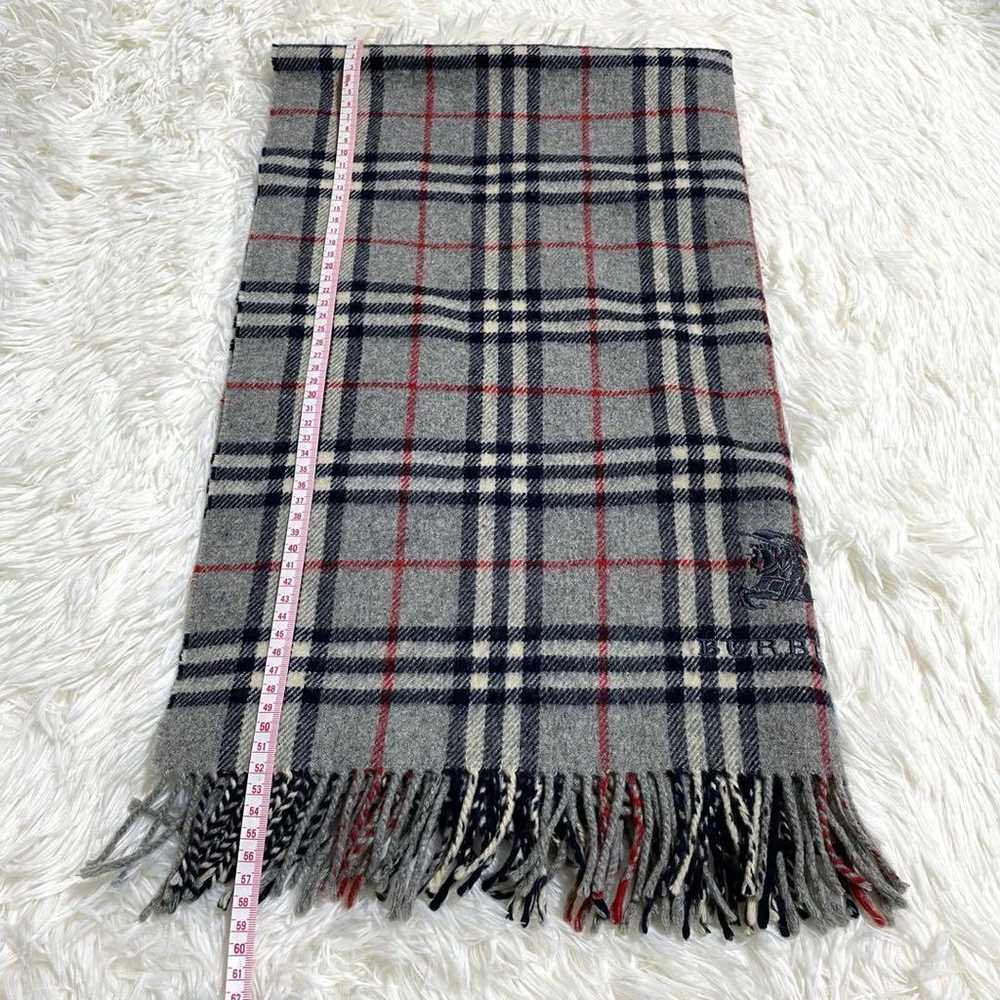 【Large】Burberry stole, muffler, knee blanket, che… - image 6