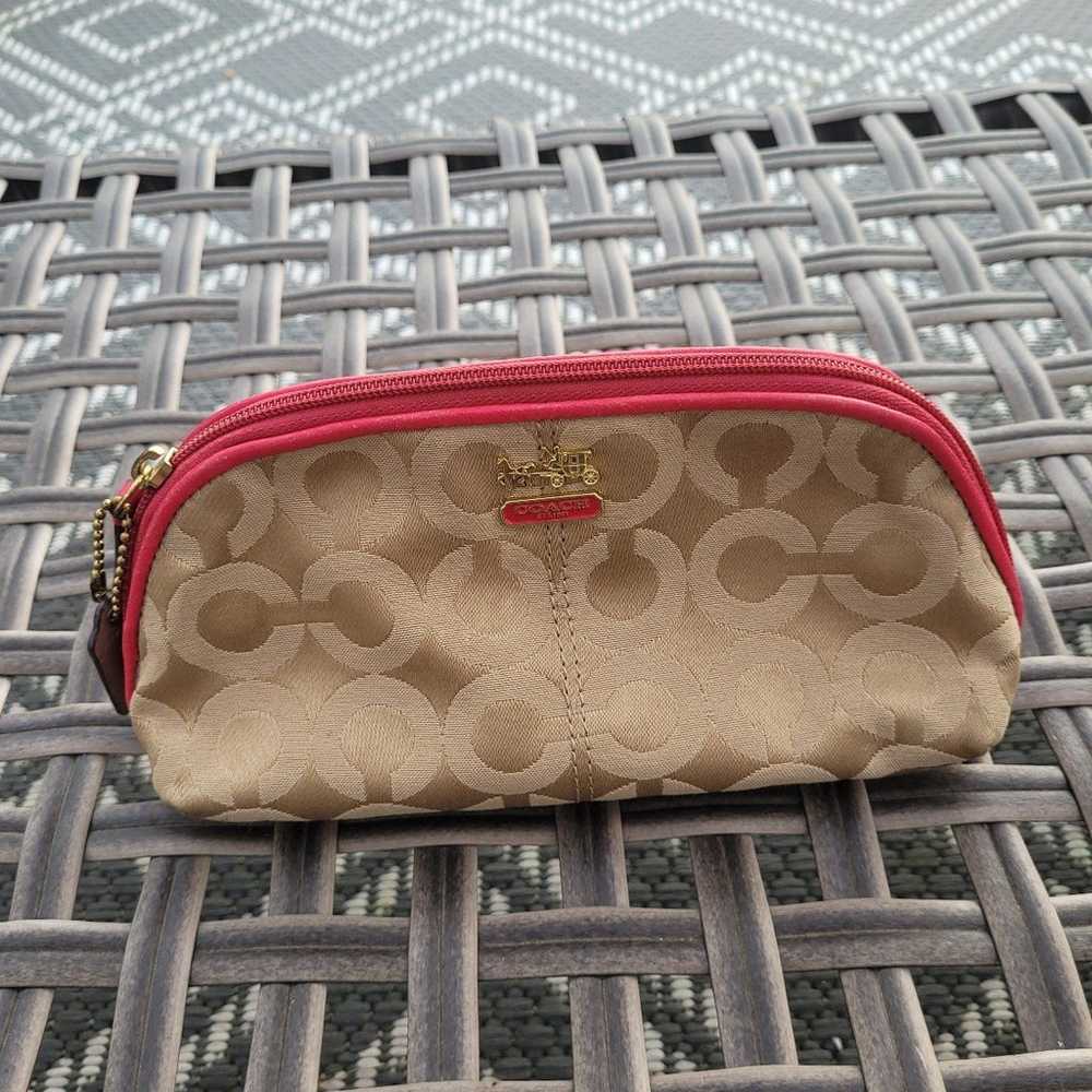 Coach Make up Pouch Bag - image 2