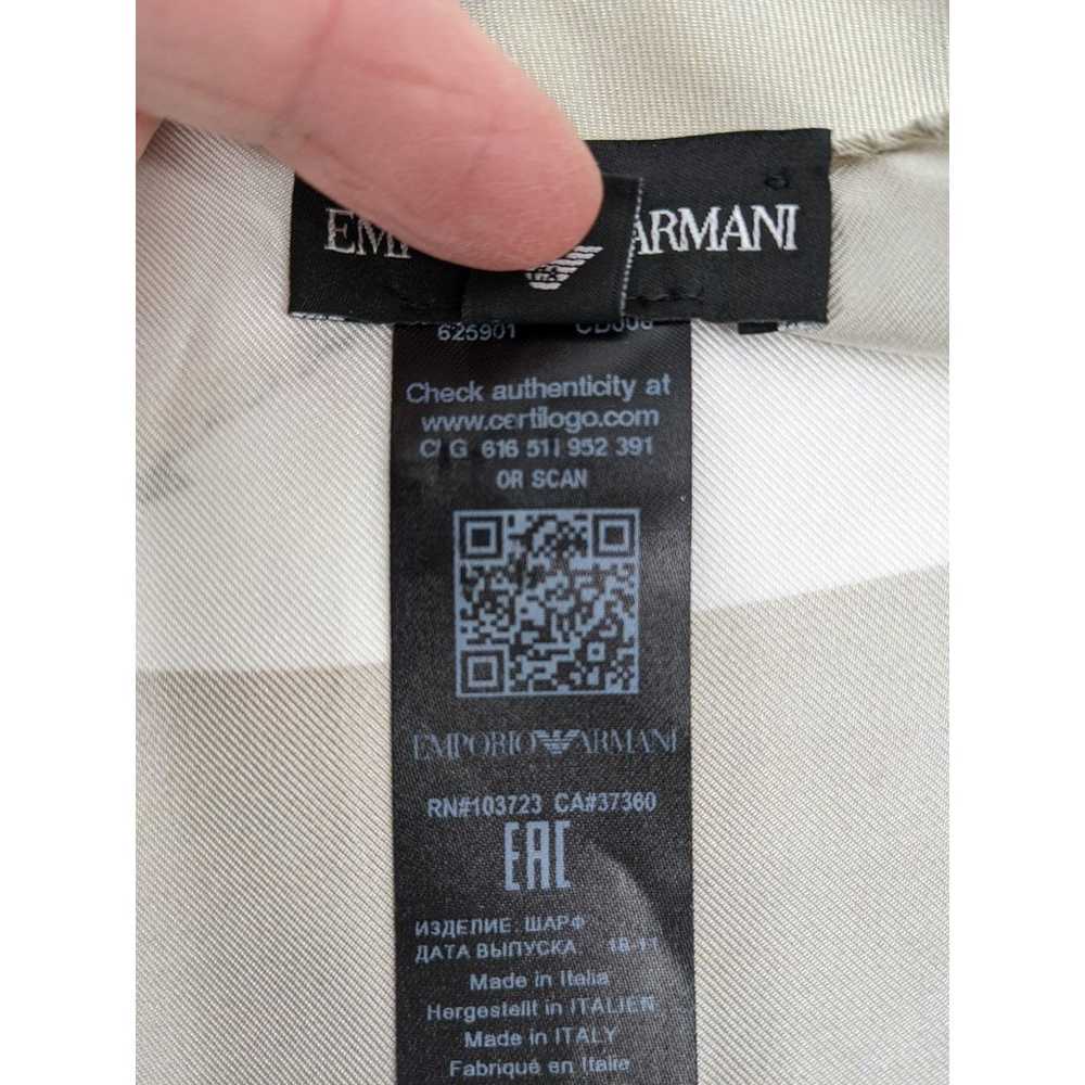 SALE! EMPORIO ARMANI Couture Fashion Plates Silk … - image 10