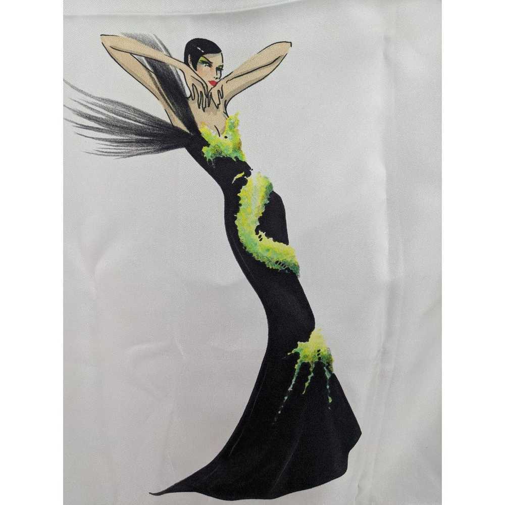 SALE! EMPORIO ARMANI Couture Fashion Plates Silk … - image 11