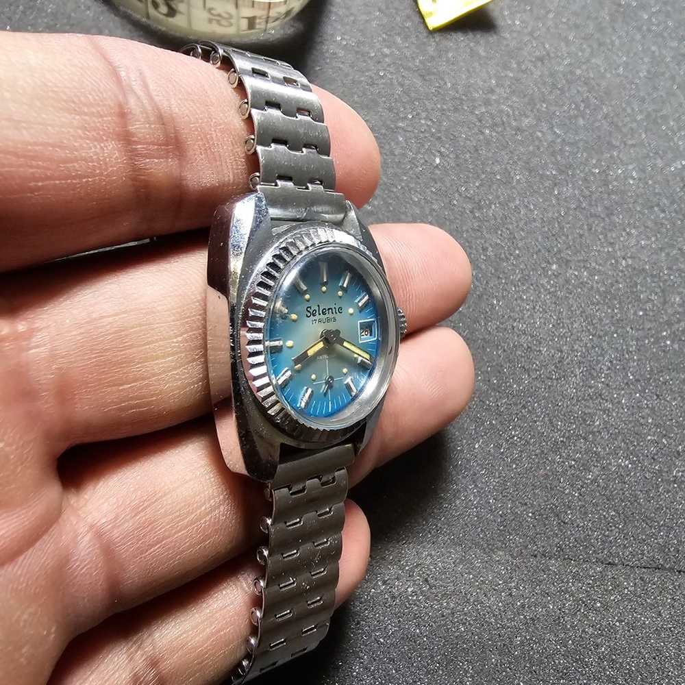 Vintage Celenic 17 Rubis Mechanical Wind Ladies W… - image 3