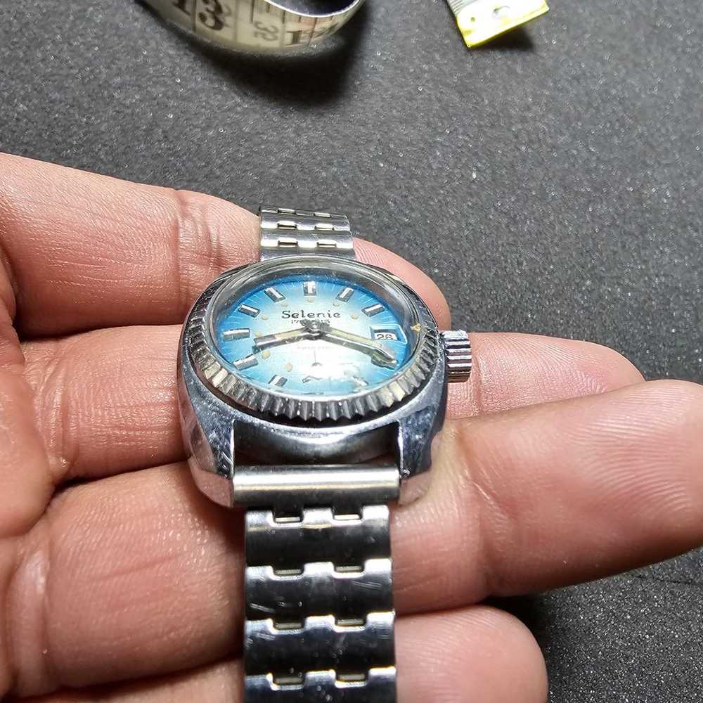 Vintage Celenic 17 Rubis Mechanical Wind Ladies W… - image 4