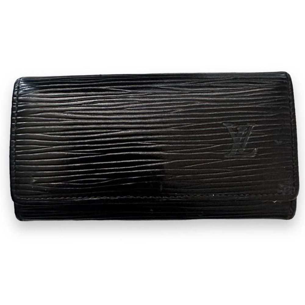 Louis Vuitton Black Epi 4 Key Card Holder - image 5