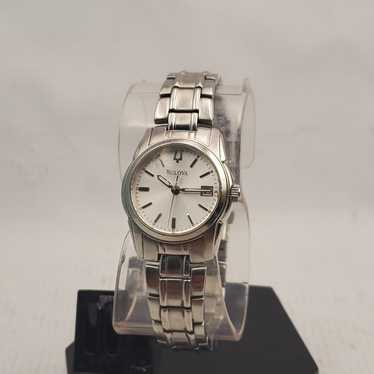 RARE VINTAGE Bulova ACCUTRON B1 SILVER TONE WOMEN… - image 1