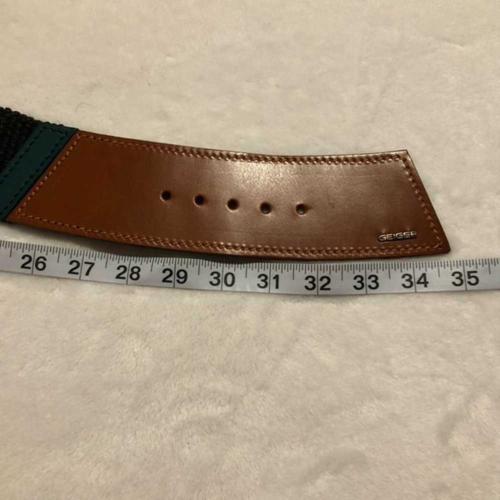 Vintage Geiger Austria Waist Belt - image 4