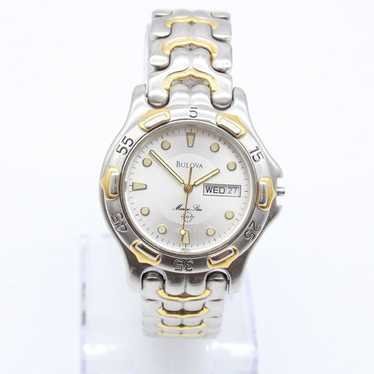 Vintage Bulova Watch Womens Classic Marine Star 1… - image 1