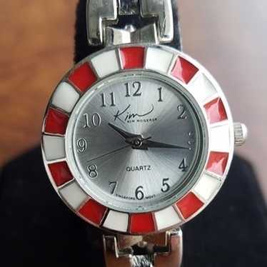 Kim Rogers, Christmas Candy canes, womens Watch, … - image 1