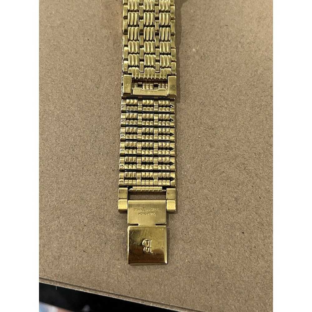 Vintage Bulova T6 Diamond Ladies Watch Gold Tone … - image 4