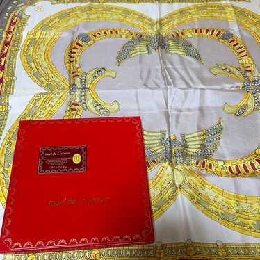 Cartier Vintage Scarf Must de Silk 100