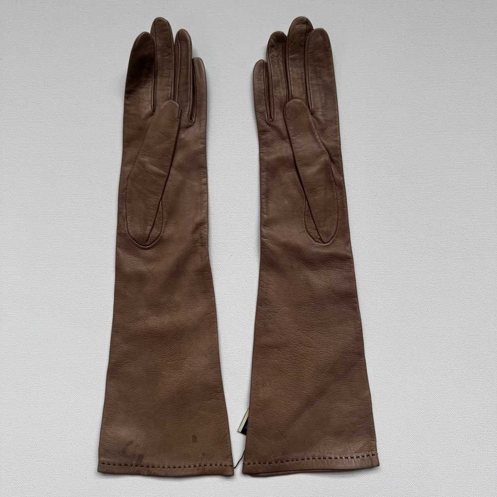 Roger Faré Long vintage Leather Gloves - image 2