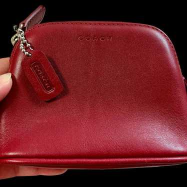 Coach vintage Small Cosmetic Pouch Toiletry Makeup