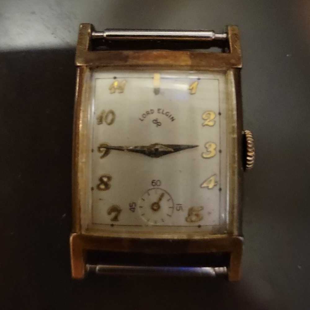 Vintage Lord Elgin ladies watch 14k gold filled - image 2