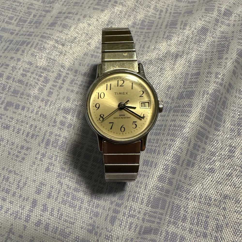 Vintage Womens Timex Watch Manual Wind - image 1