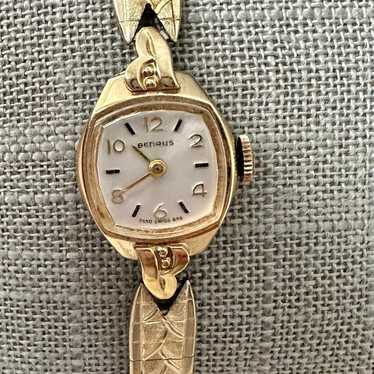 Benrus 10k gold gold filled Vintage Windup watch.… - image 1