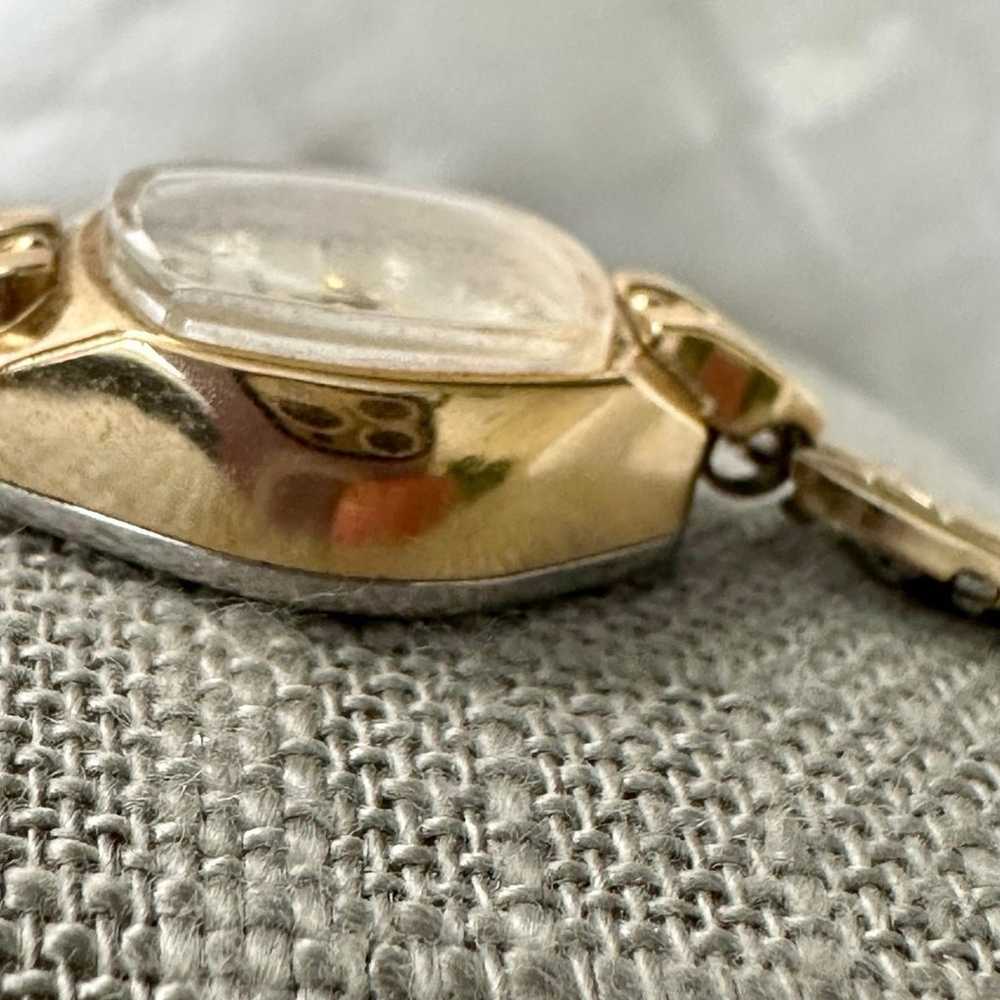 Benrus 10k gold gold filled Vintage Windup watch.… - image 5