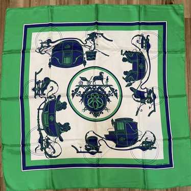 HERMES Ex-Libris Scarf Carré 90