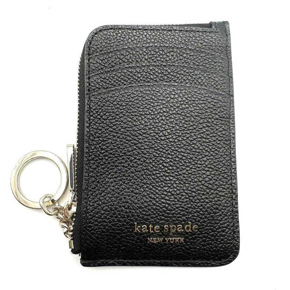 Kate Spade card case coin case black roulette - image 10