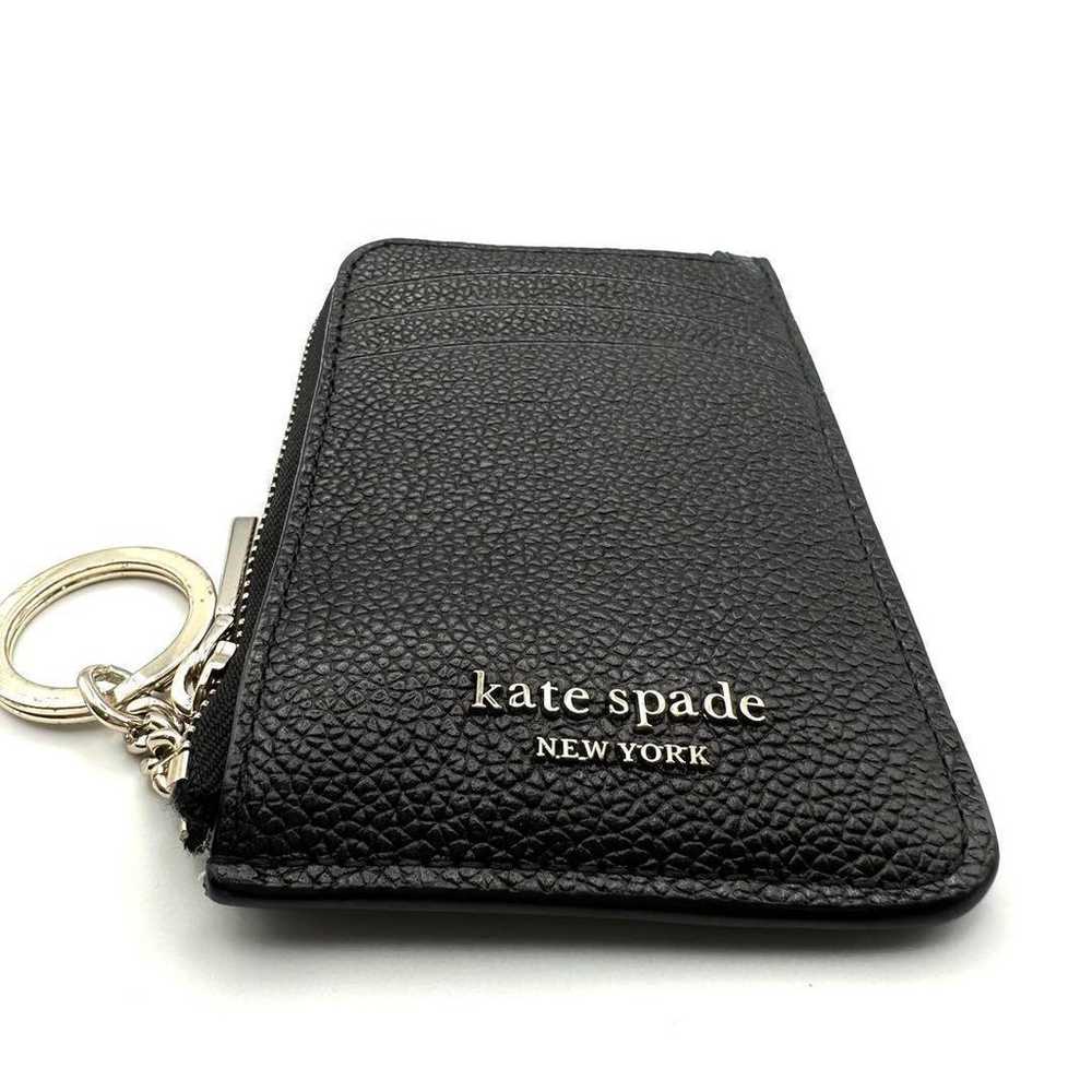 Kate Spade card case coin case black roulette - image 2