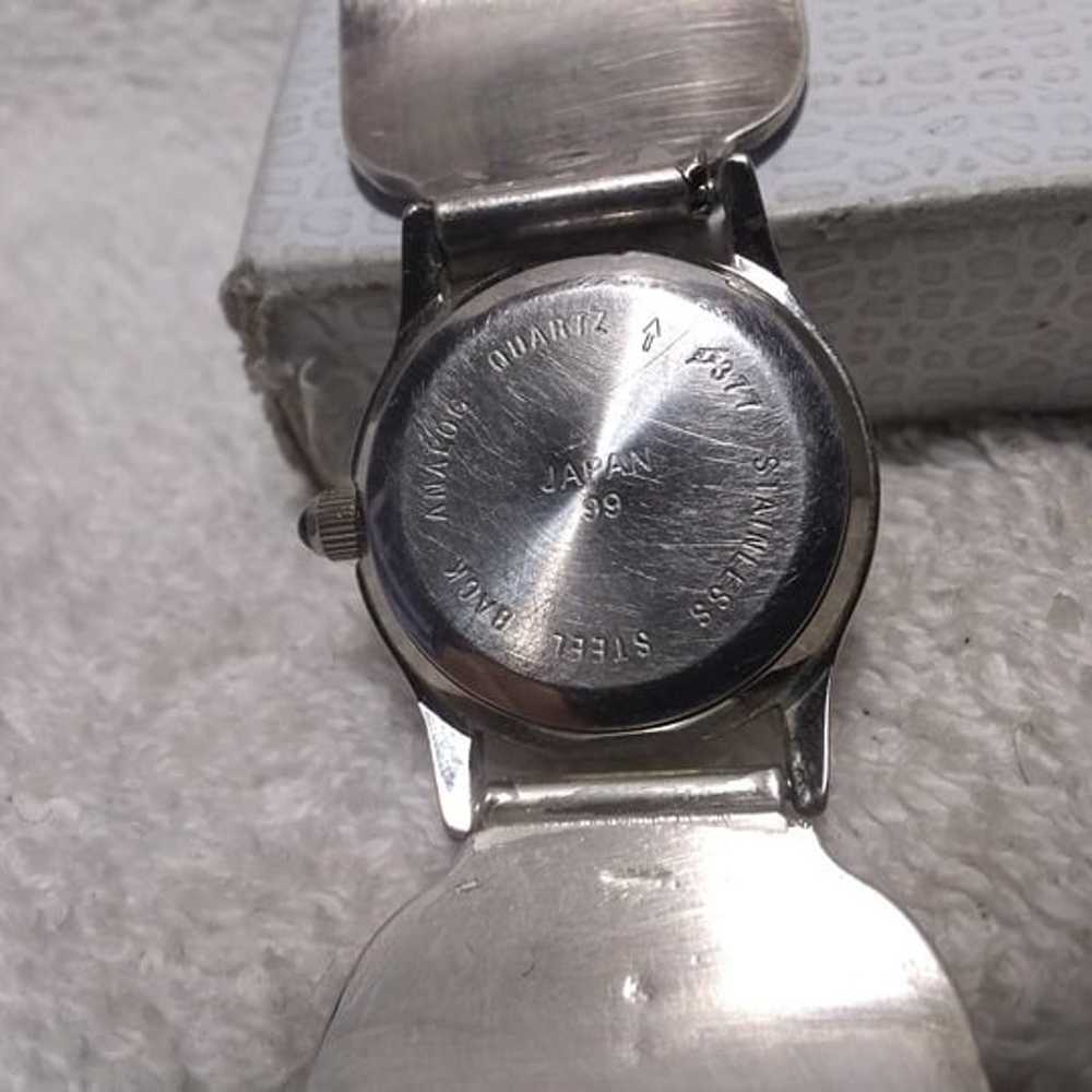 Montana Silversmiths Watch Engraved Silver Gold A… - image 10