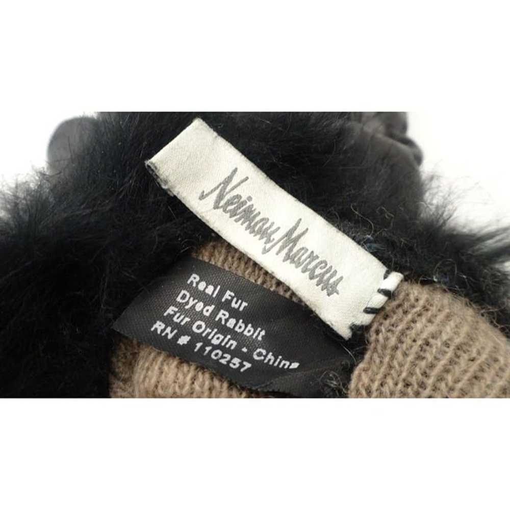 Vintage Neiman Marcus Womans Gloves Sheep Skin Le… - image 4