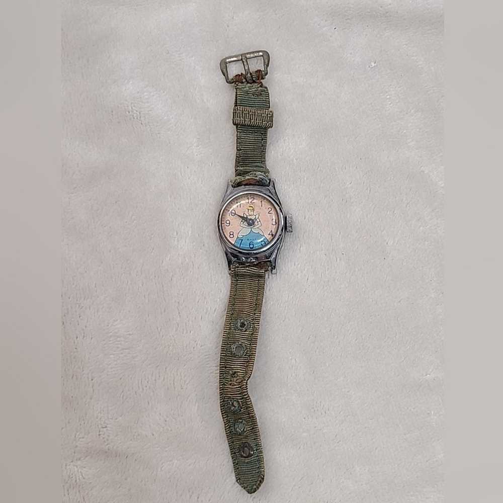 Vintage 50s Timex Disney Cinderella Watch - image 2