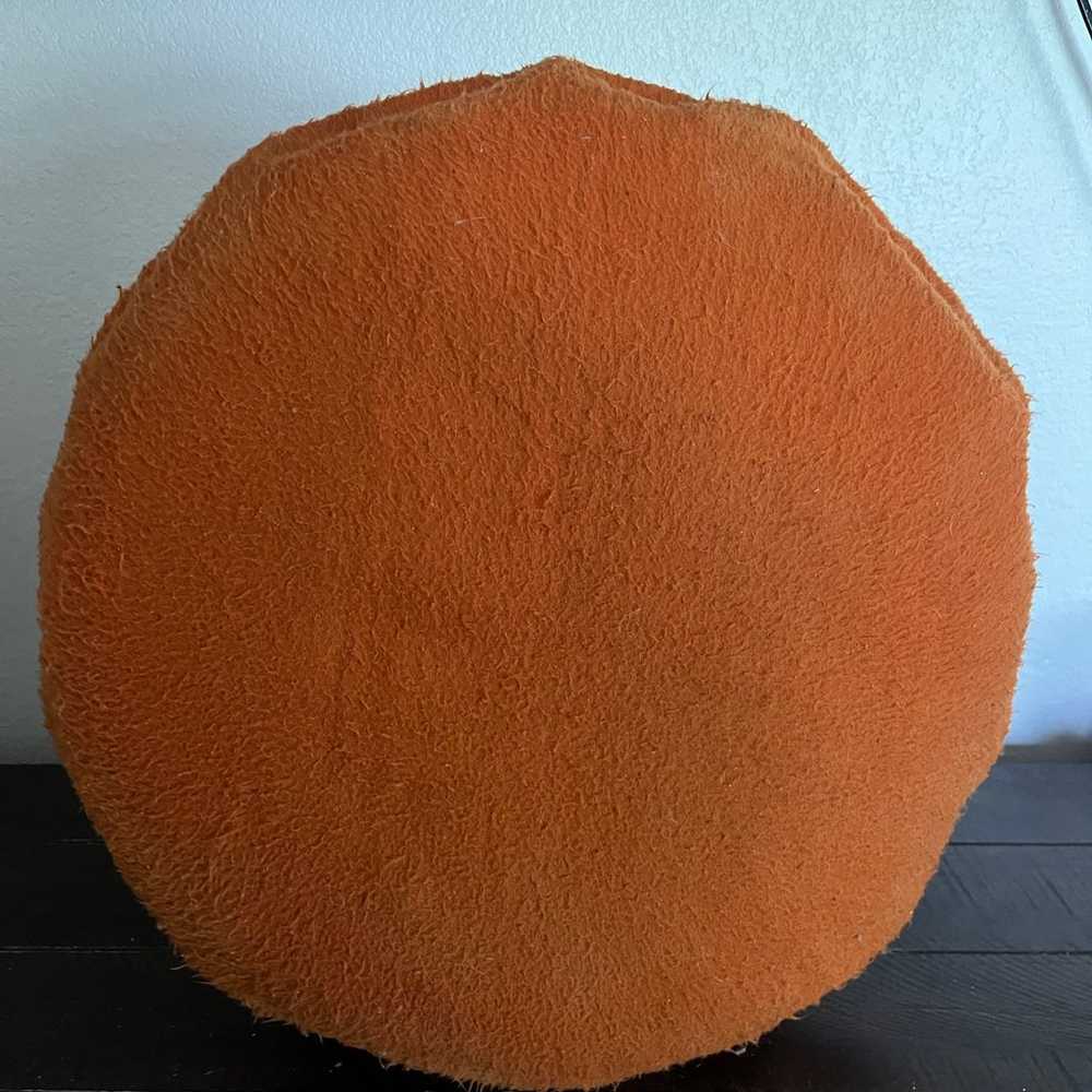 Vintage mushroom shag 70s/80s ottoman - image 4