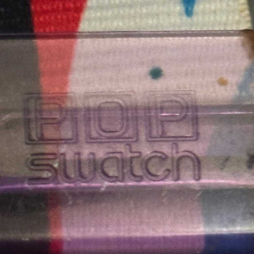 Vintage 1991 Pop Swatch letterhead Watch - image 5