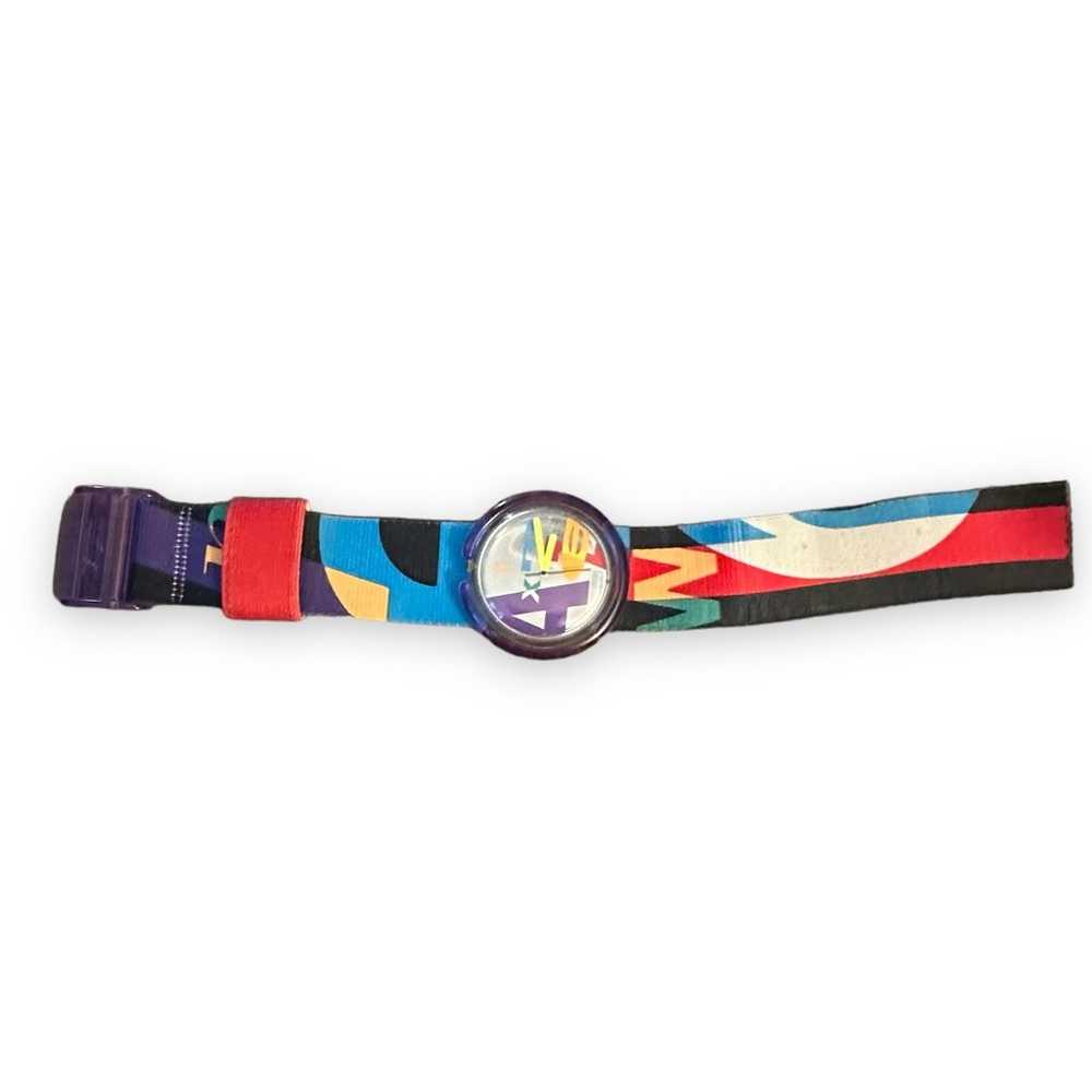 Vintage 1991 Pop Swatch letterhead Watch - image 8