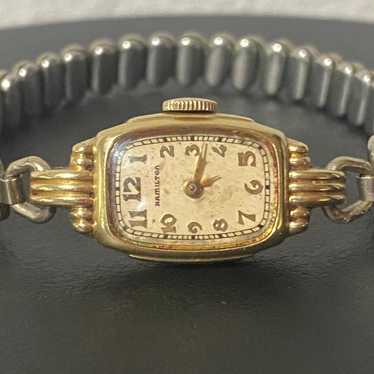 Vintage 14K Gold Filled Hamilton Watch - image 1